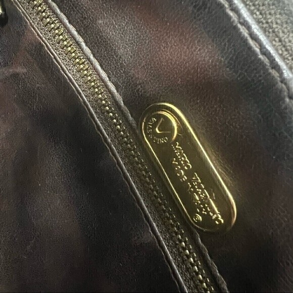 Mario Valentino Brown Satchel Bag - Picture 13 of 16